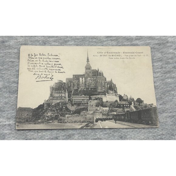 Carte Postale MONT ST MICHEL View Taken From The South Postcard - Picture 1 of 7